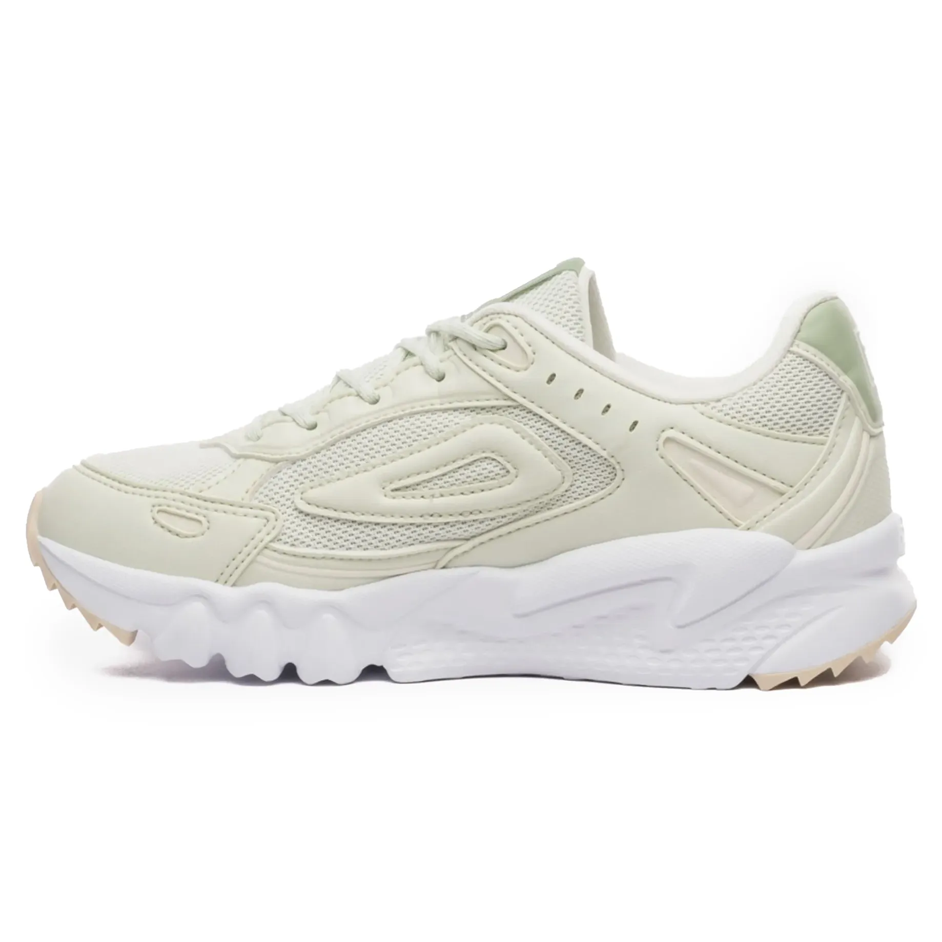 Tênis Fila Venture Tracer 2 Feminino Cinza em vista lateral destacando design e conforto